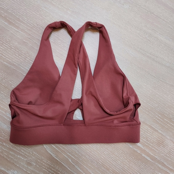 Women's Rust Sports Bra - Picture 2 of 2
